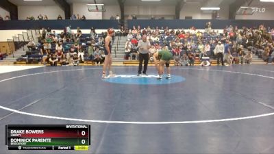 165 lbs Cons. Round 1 - Drake Bowers, Liberty vs Dominick Parente, Brockport