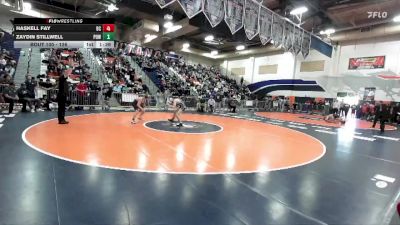 126 lbs Champ. Round 2 - Zaydin Stillwell, Poway vs Haskell Fay, Birmingham Charter