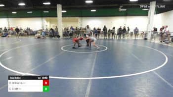 90 lbs Consi Of 16 #1 - Derion Williams, OH vs Cason Craft, OK