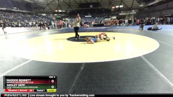 120 lbs Cons. Round 5 - Wesley Hepp, CNWC Concede Nothing Wrestling Club vs Maddox Bennett, Damaged Ear Wrestling Club