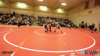 58 lbs Quarterfinal - Cristian Pagan II, Sallisaw Takedown Club vs Jeremiah Butler, Brushy Wrestling Club
