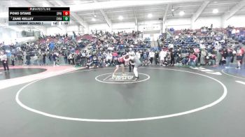 165 lbs Champ. Round 1 - Zane Kelley, Syracuse vs Pono Sitake, Spanish Fork
