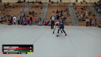 85 lbs Cons. Semi - Brody Kratt, Summit Wrestling Academy vs Barrett Morrow, Immortal Athletics WC