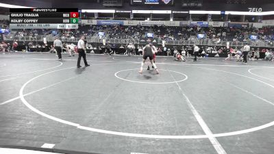 192 lbs Consolation - Giulio Traglia, Wichita Wrestling Club vs Kolby Coffey, Herrin Tigers