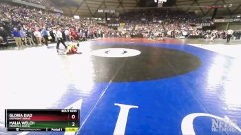 Girls 3A/4A 120 Champ. Round 2 - Gloria Diaz, Eastmont (Girls) vs Malia Welch, Ferndale (Girls)