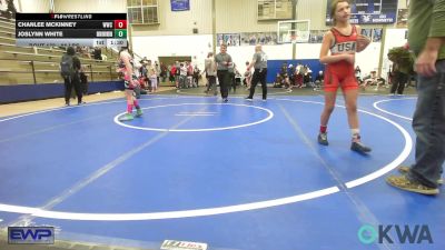 95 lbs Rr Rnd 3 - Chanlee McKinney, Woodland Wrestling Club vs Joslynn White, Skiatook Youth Wrestling