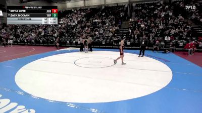 4A 150 lbs Semifinal - Myka Love, Jordan vs Zack Mccann, Timpanogos