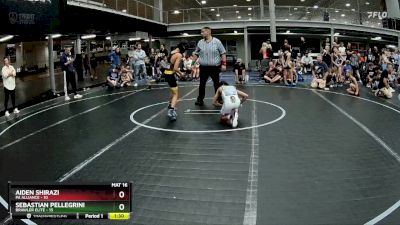 68 lbs Semis (4 Team) - Sebastian Pellegrini, Brawler Elite vs Aiden Shirazi, PA Alliance