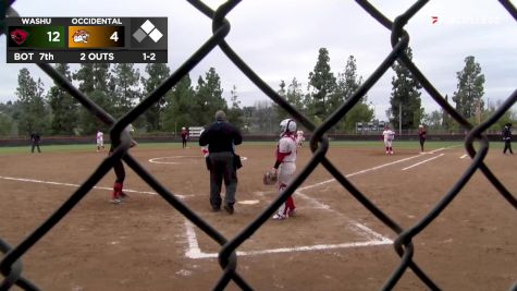 Replay: WashU vs Occidental | Mar 11 @ 11 AM