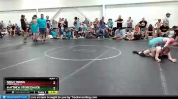 110 lbs Finals (2 Team) - Noah Young, Xtreme Team vs Matthew Storezinger, New England All Stars