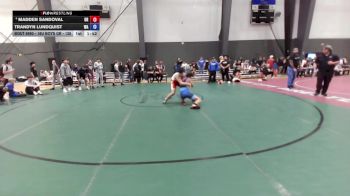 16U Boys GR - 138 lbs 3rd Place Match - Madden Sandoval, OR vs Trandyn Lundquist, WA