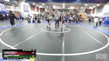 138 lbs Cons. Round 5 - Logan Pistilli, Huntington Beach vs Brandon Chiang, Irvine