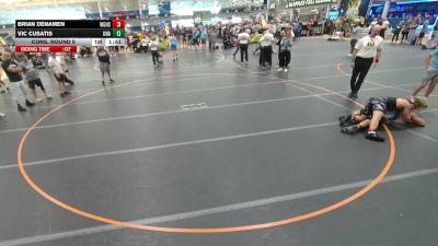165 lbs Cons. Round 9 - Vic Cusatis, Unattached vs Brian Denamen, West Geauga