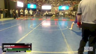 AA - 113 lbs Cons. Round 1 - Jackson Roby, Billings West vs Joey Ward, Butte