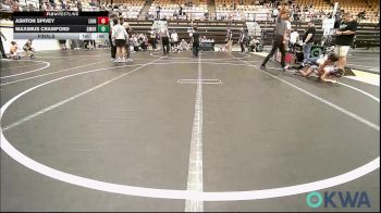 60 lbs Final - Ashton Spivey, Lions Wrestling Academy vs Maximus Crawford, Southmoore SaberCats Wrestling