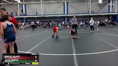 88 lbs Round 5 (8 Team) - Jacob Keenan, Roughhouse vs Bentley Elliott, Mat Assassins Grey