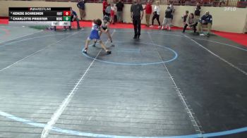 63_G lbs 3rd Place - Kenzie Schreiner, Fort Lebeouf vs Charlotte Priester, Mercer