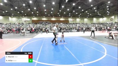 40 lbs Consi Of 8 #2 - Rio Martinez, Douglas County Grapplers vs Ray Moon, Willits Grappling Pack