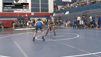 145 lbs Round Of 16 - Harper Sipes, Quaker Valley vs Joel Rizor, West Greene