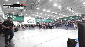 190 lbs Cons. Round 3 - Damian Alvarez, Rio Mesa vs Max Mazin, Dos Pueblos