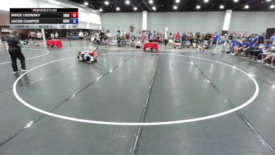 165 lbs Brice Lozinsky, Oklahoma Red vs Jacob Campos, North Carolina