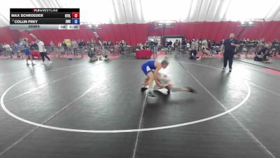 120 lbs Semis - Max Schroeder, RT Elite vs Collin Frey, Evansville Wrestling Club