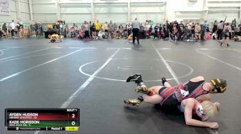 88 lbs Round 1 (6 Team) - Ayden Hudson, Armory Athletics vs Kade Morisson, Ohio Gold 10K
