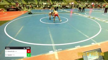 95 lbs Consi Of 8 #2 - Carter Kendrick, Legends Of Gold vs Cole Speer, Team Grind House