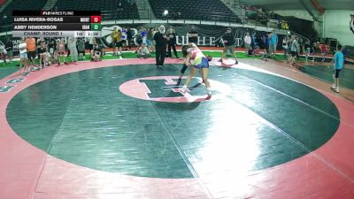 155 lbs Champ. Round 1 - Luisa Rivera-Rosas, Montana vs Abby Henderson, Idaho