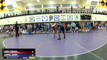 157 lbs Cons. Round 3 - Jaxen Timmons, Carmel USA Wrestling Club vs Carnell Baker, Whiteland Wrestling Club