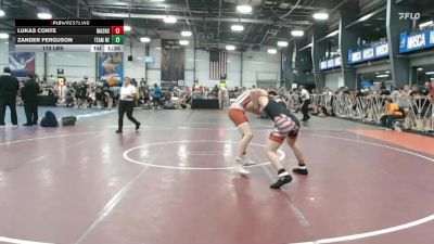 170 lbs Rr Rnd 3 - Lukas Conte, Mat Assassins Black vs Zander Ferguson, Team Nebraska