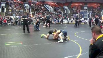 107 lbs Semifinal - Ezekiel Andrina, Otsego Destroyers WC vs Kaelen Harrington, Birch Run PFY WC