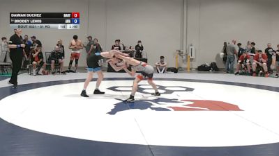 51 kg Cons. Rd Of 32 - Damian DuChez, Maryland vs Brodey Lewis, Askren Wrestling Academy