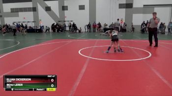 50 lbs Cons. Round 1 - Elijah Dickerson, JGVW vs Beau Lerer, LCHS