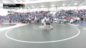 215 lbs Cons. Round 3 - JJ Ruden, Carbon vs Vicente Puga Rocha, Park City