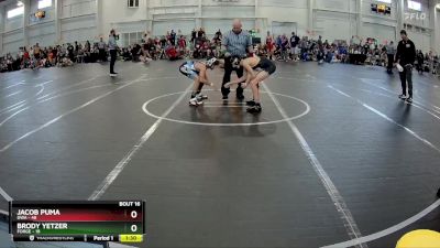 92 lbs Round 4 (10 Team) - Jacob Puma, DWA vs Brody Yetzer, FORGE