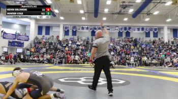 157 lbs Cons. Round 4 - Hunter Cole, Yale vs Kevin Orlowski, St. John Jesuit