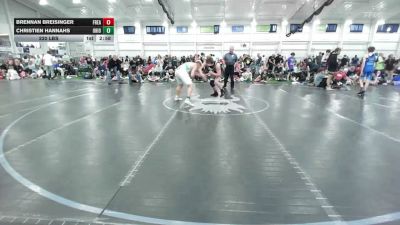 220 lbs Round Robin 2 - Brennan Breisinger, Freakztyle Fire N Ice - HS vs Christien Hannahs, Ohio Valley Forge - HS
