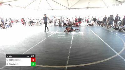 120 lbs Round Of 64 - Elias Rodriguez, Silverback WC vs Diego Acosta, Methods WC