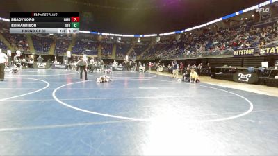 70 lbs Round Of 32 - Brady Loro, Garnet Valley vs Eli Harrison, Titusville