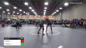 215 lbs Consi Of 4 - Trevor Bulpitt, Lehi vs Teancum Mitchell, Corner Canyon