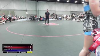 100 lbs Placement Matches (8 Team) - Katey Valdez, Colorado vs Tomasin Mair, Michigan Blue