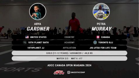 Arya Gardner vs Petra Murray 2024 ADCC Niagara Open