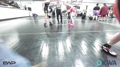 110 lbs Final - Karlye Brown, Wagoner Takedown Club vs Hayley Bentley, Brushy Wrestling Club