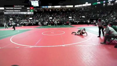 114 lbs Champ. Round 3 - Vincenzo Peretti, Unattached vs Drayden Tschantz, MRM2