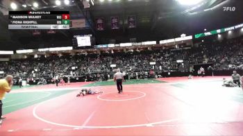 90 lbs Semifinal - Fiona Highfill, OCGA vs Madison Mulkey, WKS1