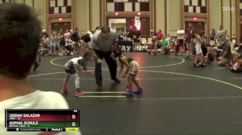 44 lbs Round 2 (4 Team) - Josiah Salazar, Ares vs Sophia Schulz, Revival Gray