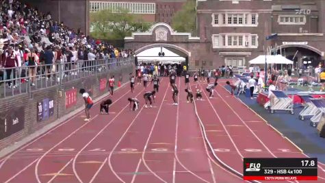 Watch High School Boys 4x100 Relay Prelims (Event 329) Heat 4 At 2026 Penn Relays