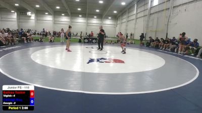 110 lbs Sarissa Tucker, Virginia vs Carleigh Rau, Georgia
