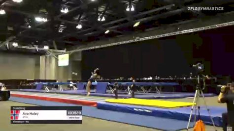 Ava Haley - Tumbling, ATHL - 2021 USA Gymnastics Championships